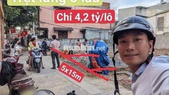 CƠ HỘI – LÔ ĐẤT VÀNG 68m2 - MT ĐƯỜNG 52, HIỆP BÌNH CHÁNH – CHỈ 4.2 Tỷ