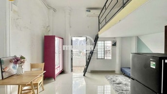 Duplex - Bancol thoáng mát 30m2, full nội thất, chỉ xách vali là vào ở
