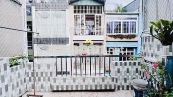 NHÀ MT HẺM ĐƯỜNG SỐ 6M - 3 TẦNG - KHU DÂN CƯ HIỆN HỮU-  PHƯỜNG 4 - Q4