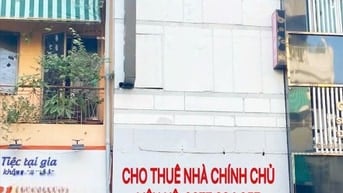 CHO THUÊ NHÀ MẶT TIỀN KINH DOANH ĐƯỜNG VÕ VĂN TẦN, Q3 -  GIÁ CHỈ 4X