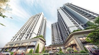 Căn 2 phòng ngủ dự án The Zenith view hồ bơi
