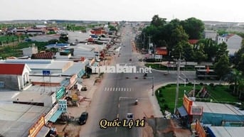 cần bán lô đất sổ sẵn đối diện trường học và liền kề tthc chơn thành