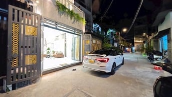Nhà đẹp mới xây 4x20m ( công nhận 72,4m2) Trương Thị  Hoa Q.12