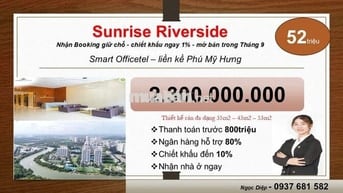 Căn hộ OT từ 2,3 tỷ gần ĐH Tôn Đức Thắng, nhận nhà ngay - TT trước 15%