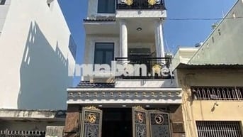 bán nhà lê văn quới ds6, 72m2, 4 tầng btct,hẻm nhựa 10m,giá 6,25 tỷ TL