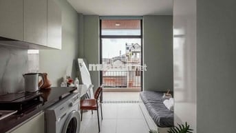 Cho thuê Căn Studio/ban công gần ĐH Văn Hiến_ĐH Huflit Ba Gia