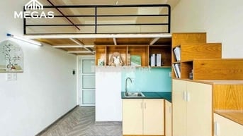 Phòng có gác 30m2 đường Dương Quảng Hàm ngay ĐH Văn Lang