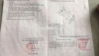 ĐẤT 2 MẶT TIỀN ĐƯỜNG 16, DT:1275m2, SHR, CÁCH QL22 CHỈ 200m,