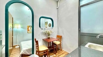 Căn Hộ 1PN Tách Bếp Full Nội Thất Rộng 25m2 Gần Đại Học Huflit Q10