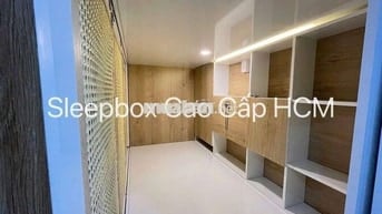 Sleepbox tiện nghi, máy lạnh 24/24 full nội thất vệ sinh 3-4 lần/tuần