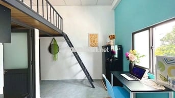 CHO THUÊ CĂN HỘ GÁC LỬNG CỬA SỔ TRỜI FULL NT NGAY CHỢ HẠNH THÔNG TÂY