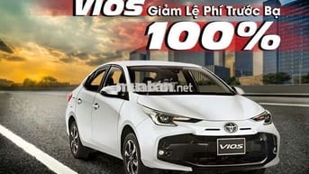 Toyota Vios Hỗ trợ 50% Thuế Trước Bạ