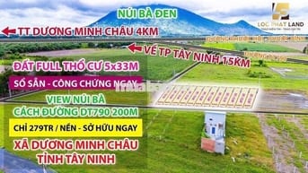 12 lô full thổ cư sổ sẵn tại Dương Minh Châu Tây Ninh