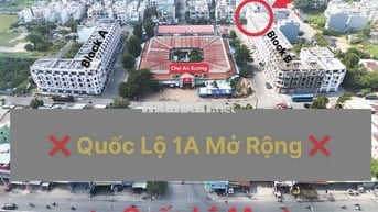 Còn *** 1 căn góc ngay đối diện chợ An Sương, Quận 12, Tp HCM.