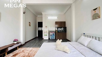 STUDIO BAN CÔNG FULL NỘI THẤT, MÁY GIẶT RIÊNG NGAY ĐH VĂN HIẾN, ÂU CƠ