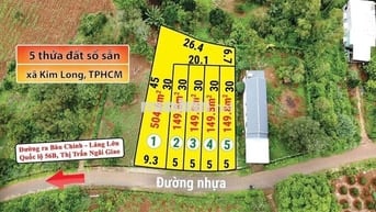 620tr/Lô Đất Nền xã Kim Long TPHCM Sổ Hồng Riêng