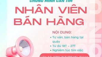 Việc làm thời vụ ở quận Gò Vấp - Không yêu cầu kinh nghiệm 