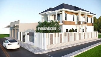 Biệt thự vườn 265 m2, 2 mặt tiền, sân vườn rộng ngay trung biển Mỹ Khê