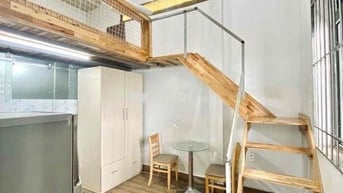 CHO THUÊ PHÒNG GÁC CÓ THANG MÁY FULL NỘI THẤT - ÂU DƯƠNG LÂN