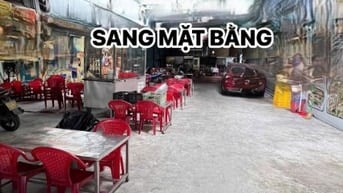 sang mặt bằng quán nhậu bạc kéo 600m2 quận gò vấp