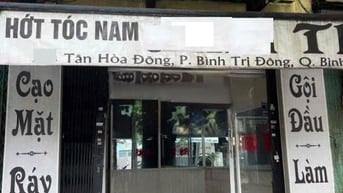 Cho thuê nhà mặt tiền Tân Hòa Đông, P.B.T.Đông, Q.Bình Tân giá 10tr