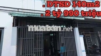 Nhĩnh 2 tỷ nhà 2 tầng NINH KIỀU dtsd 140m2 HXH cách cầu cái răng 500m