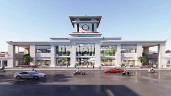 BÁN NỀN ĐỐI DIỆN CHỢ,  TRỤC CHÍNH KHU  DÂN CƯ BÌNH MINH, VĨNH LONG
