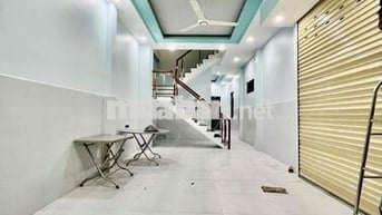 Nhà Mới Xây 100% DT 4x20 1Trệt 2Lầu 2Pn 3Wc Sân Thượng Hẻm Ôtô