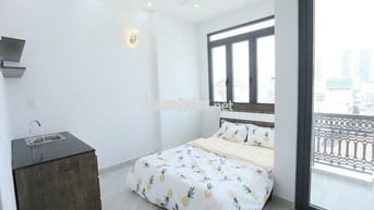 CĂN HỘ FULL NỘI THẤT CÓ BAN CÔNG 25m2 CÁCH ĐH VĂN HIẾN CHỈ 5P Đi XE