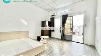 Cho thuê căn hộ 1PN - 60m2 - có ban công – sân vườn full nội thất