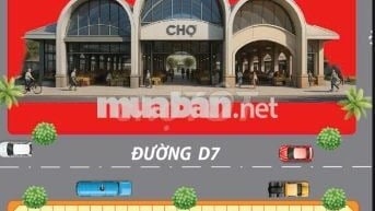 Đất Ở 150m2  khu dân cư 5F đường D7 khu công nghiệp Bàu Bàng TP hcm