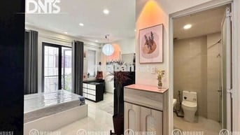 Cho thuê căn hộ ban công mới Quận 1 gần Bệnh viện Từ Dũ, Chợ Bến Thành