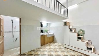 PHÒNG TRỌ GIÁ RẺ NEW 100% - GÁC CAO RỘNG RÃI, CÓ MÁY LẠNH, THANG MÁY