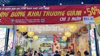 Cho thuê mặt bằng buổi sáng 6h-12h.