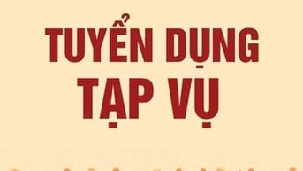 TRƯỜNG THCS CẦN TUYỂN 1 NHÂN VIÊN TẠP VỤ