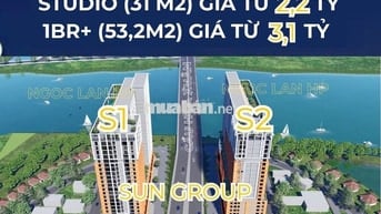 GIÁ TỪ 2,2 TỶ - SUN SPANA - SUN GROUP BÁN 2 TOÀ NHÀ BÊN CẦU HOÀ XUÂN