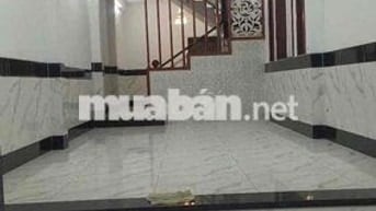 nhà trệt 2 lầu3 pn 4 wc hẻm xe hơi