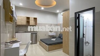 Căn hộ full nội thất Nguyễn Cửu Vân, hẻm lớn, gần Q1 giá 4tr/tháng