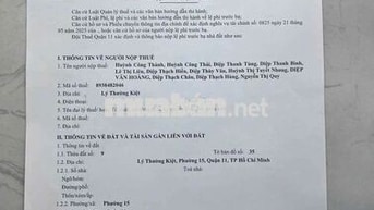 Bán Nhà 2Mặt Tiền Lý Thường Kiệt