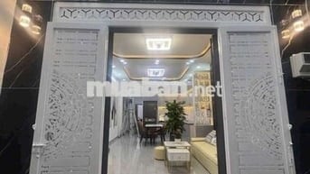 NHÀ MỚI XÂY 4X20 CÓ NỘI THẤT MỚI TINH HẺM 2855 HUỲNH TẤN PHÁT GẦN PHÀ