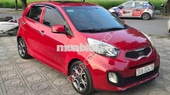 Kia Morning Sports nhập khẩu màu đỏ 2011