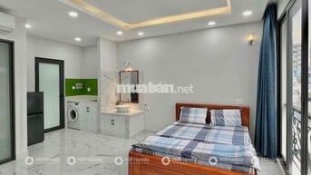 Căn Hộ Studio Ban Công 25m2 - Gần UEH, Huflit - Máy Giặt Riêng