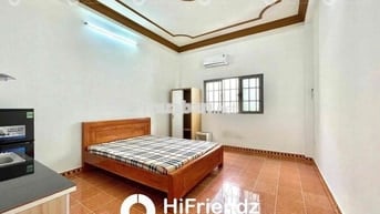 Phòng Trọ Cửa Sổ Lớn Full NT - Mặt Tiền Đường - Bãi Xe Trệt - HF