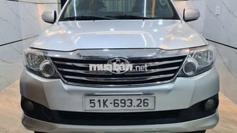 TOYOTA FORTUNER V 2013, TỰ ĐỘNG, 2 CẦU, MÁY XĂNG