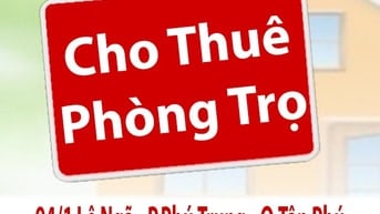 Cho Thuê Phòng Trọ : 94/1 Lê Ngã, P.Phú Trung, Q.Tân Phú - khu an ninh