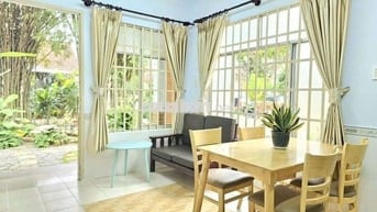 6tr Nhà full nội thất khu compound an ninh sân vườn rộng 1pn