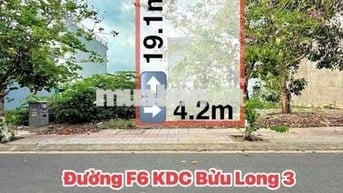 Hàng hiếm!!! Bán LÔ ĐẤT đường F6 KDC Bửu Long 3, Biên Hòa đã có sổ
