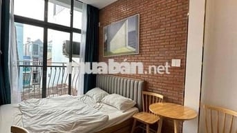 Căn Hộ Studio Ban Công, Máy Giặt Riêng Full NT Gần Bùi Viện - Quận 1