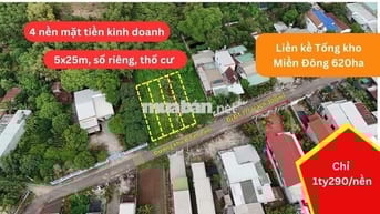 4 nền F0 MT kinh doanh trung tâm Xã Đồi 61, liền kề KCN và Tổng kho