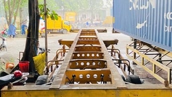 Công ty cần thanh lý nhanh lô mooc 40 feet, 3 trục, sản xuất 2016